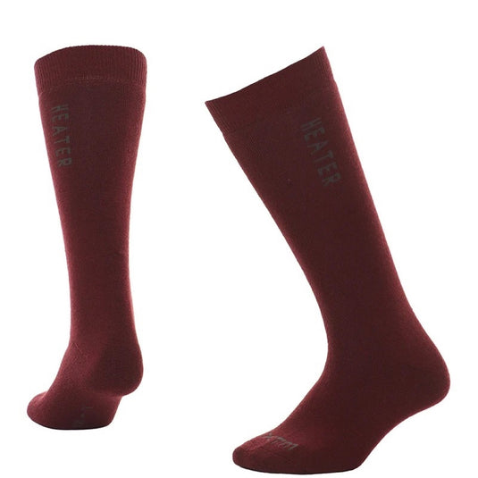 XTM ADULT HEATER SOCK [clr:Shiraz sz:2-8]