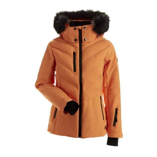 NILS SUNDANCE F/FUR JACKET [clr:Apricot sz:4]