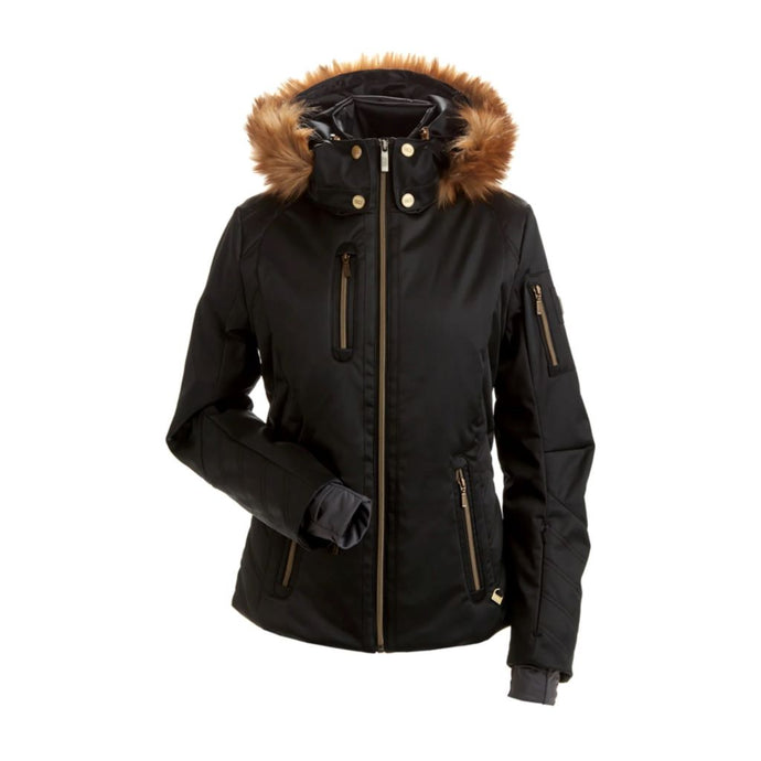 NILS KITZBUHEL F/FUR JACKET [clr:Black sz:8]