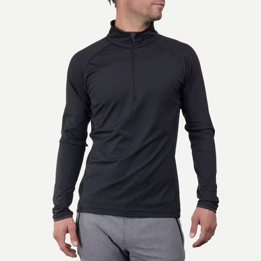 KJUS 2025 FEEL HALF-ZIP [clr:Black/Dark Dusk sz:52]